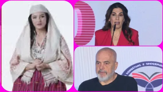 Video/ “Diella” turpëron Mirlinda Karçanajn para Ramës!