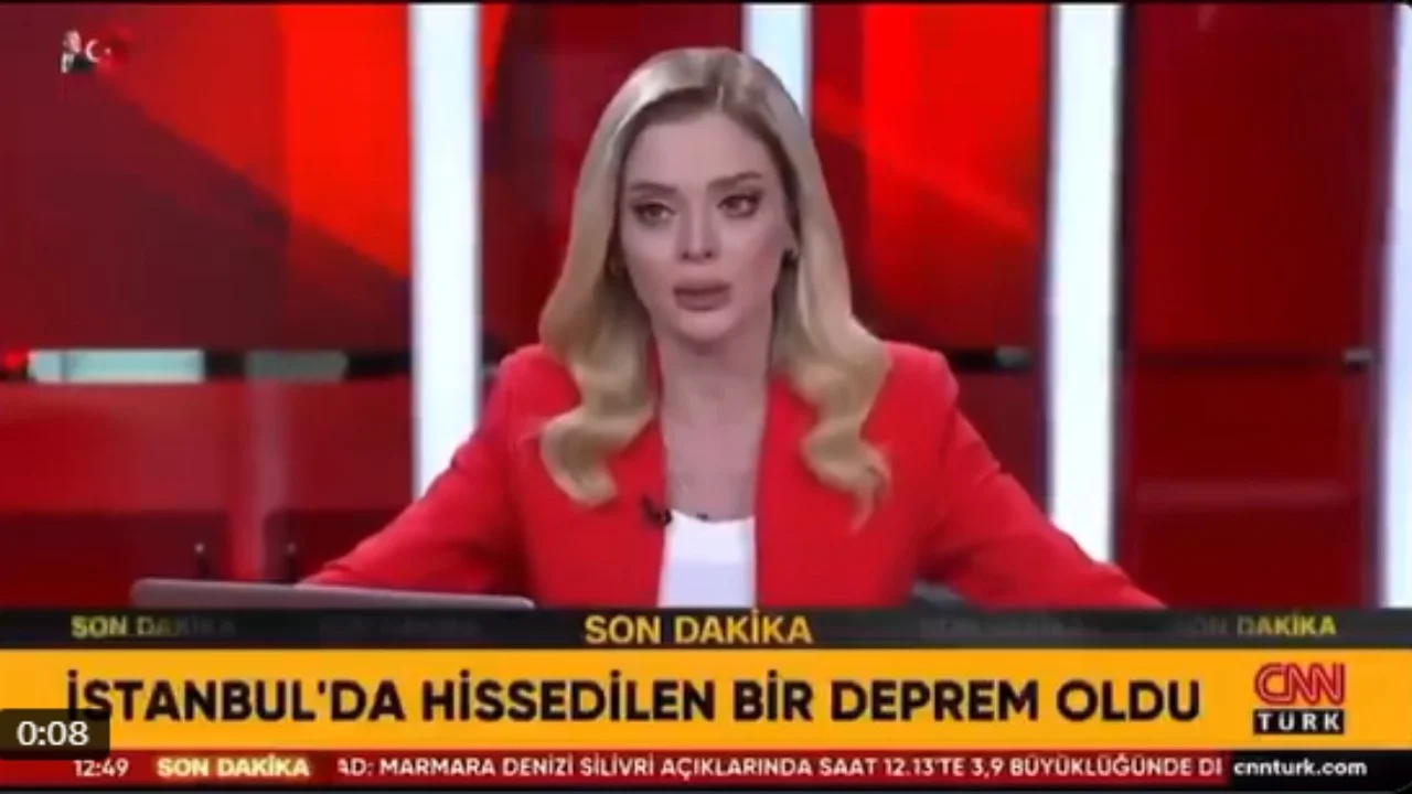 Studioja tronditet nga lëkundjet e tërmetit në Turqi