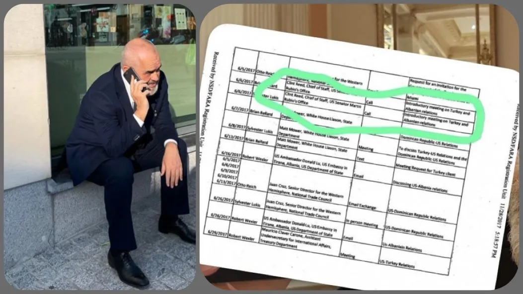 Edi Rama 140 mijë € nga Irani për një telefonatë te Marc Rubio!