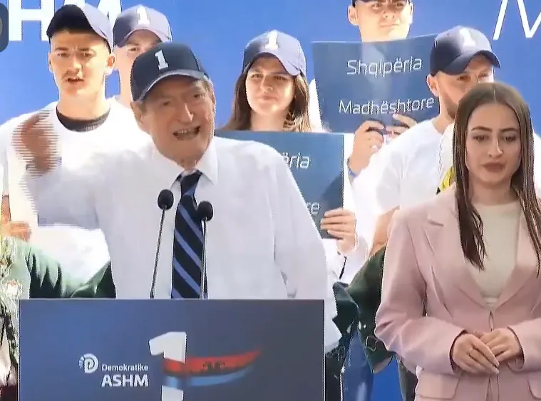 Berisha mbyll fushatën në Has, premtim banorëve: Javën e parë, taksa Rama hidhet në Drin