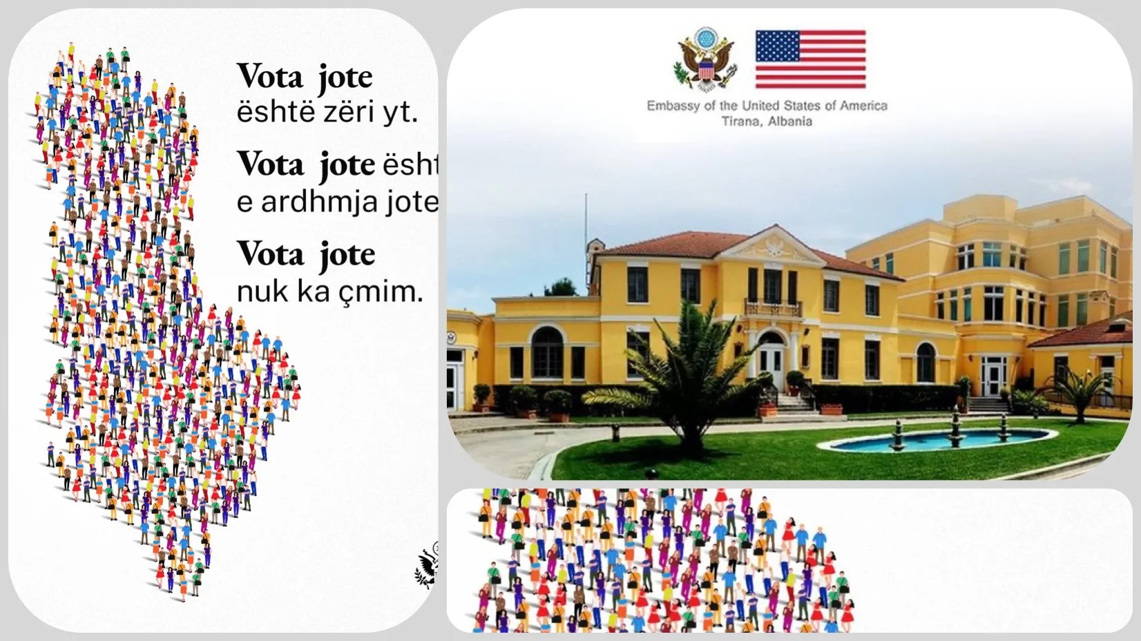 Ambasada Amerikane në Tiranë nxit qytetarët të marrin pjesë në votime