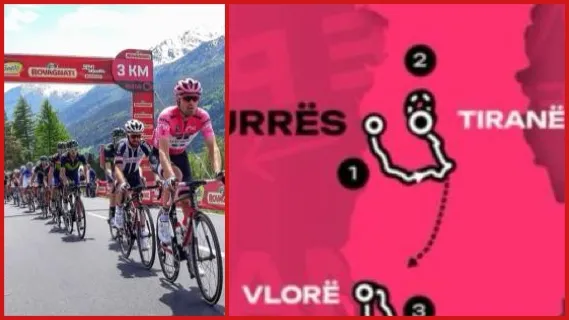 Giro d’Italia në Shqipëri: Një kapitull historik për sportin dhe turizmin