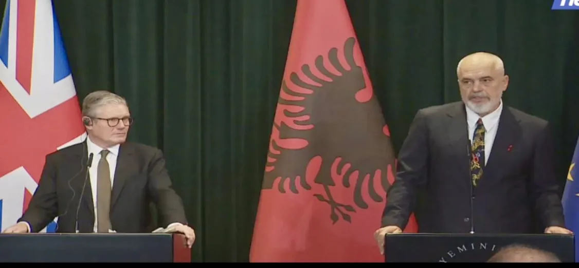 Rama konferencë me Starmer: Kemi rritur bashkëpunimin kundër rrjeteve kriminale dhe emigracionit të paligjshëm