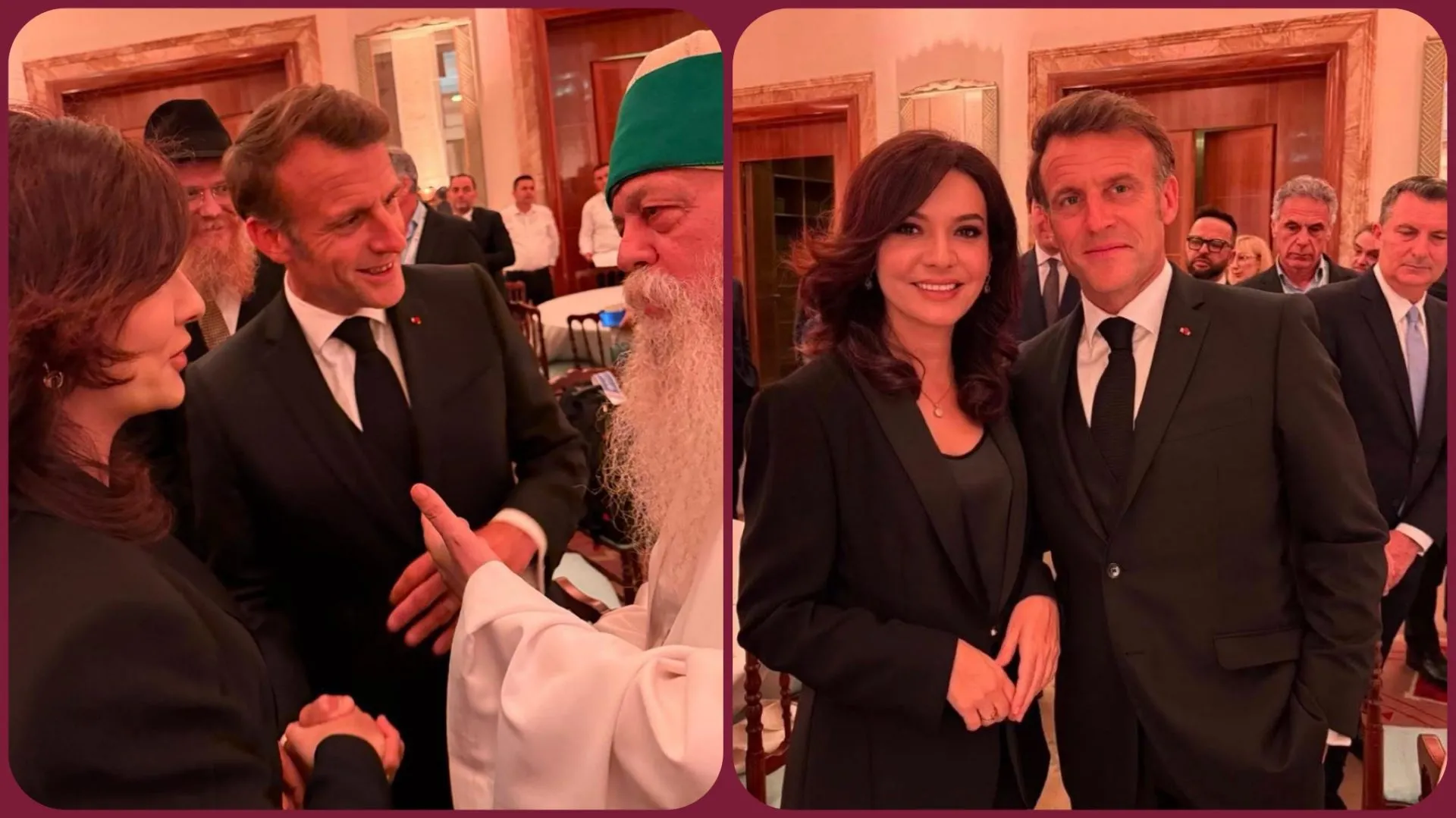 Spiropali publikon fotot e pritjes së Presidenti të Francës, Emmanuel Macron