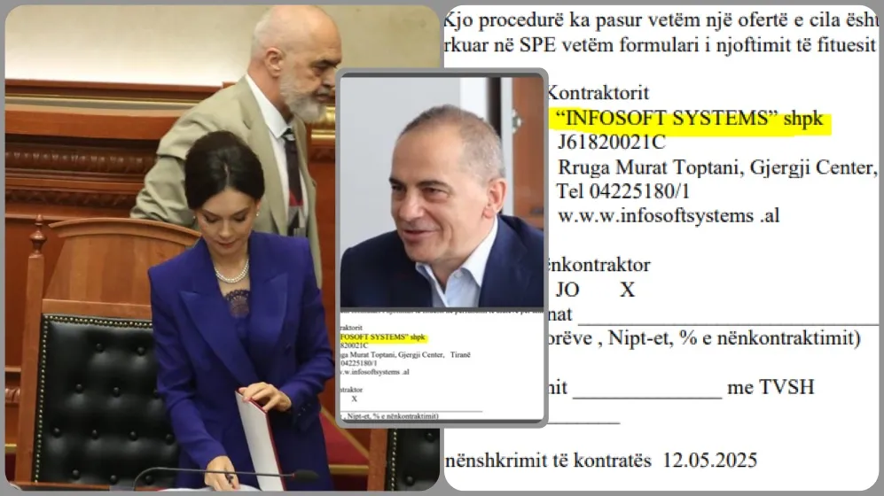 Elisa Spiropali i jep pa garë  Grigor Jotit, 268 MLN lekë për kamerat e Kuvendit