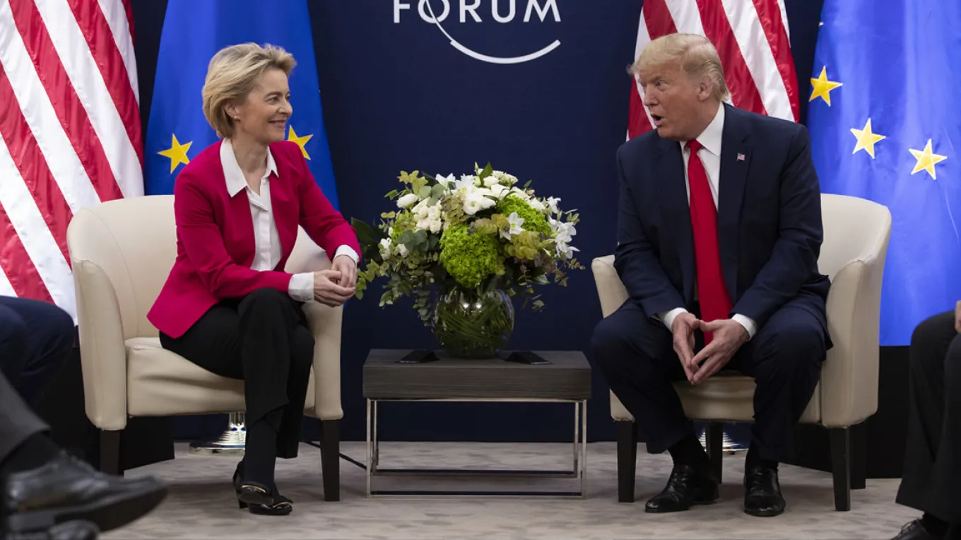 Ursula von der Leyen bisedë telefonike me Trump: Kërkuam afat deri në korrik për të arritur një marrëveshje tregtare