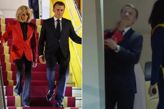 Rusia tallet me shpullën që mori Macron nga gruaja!