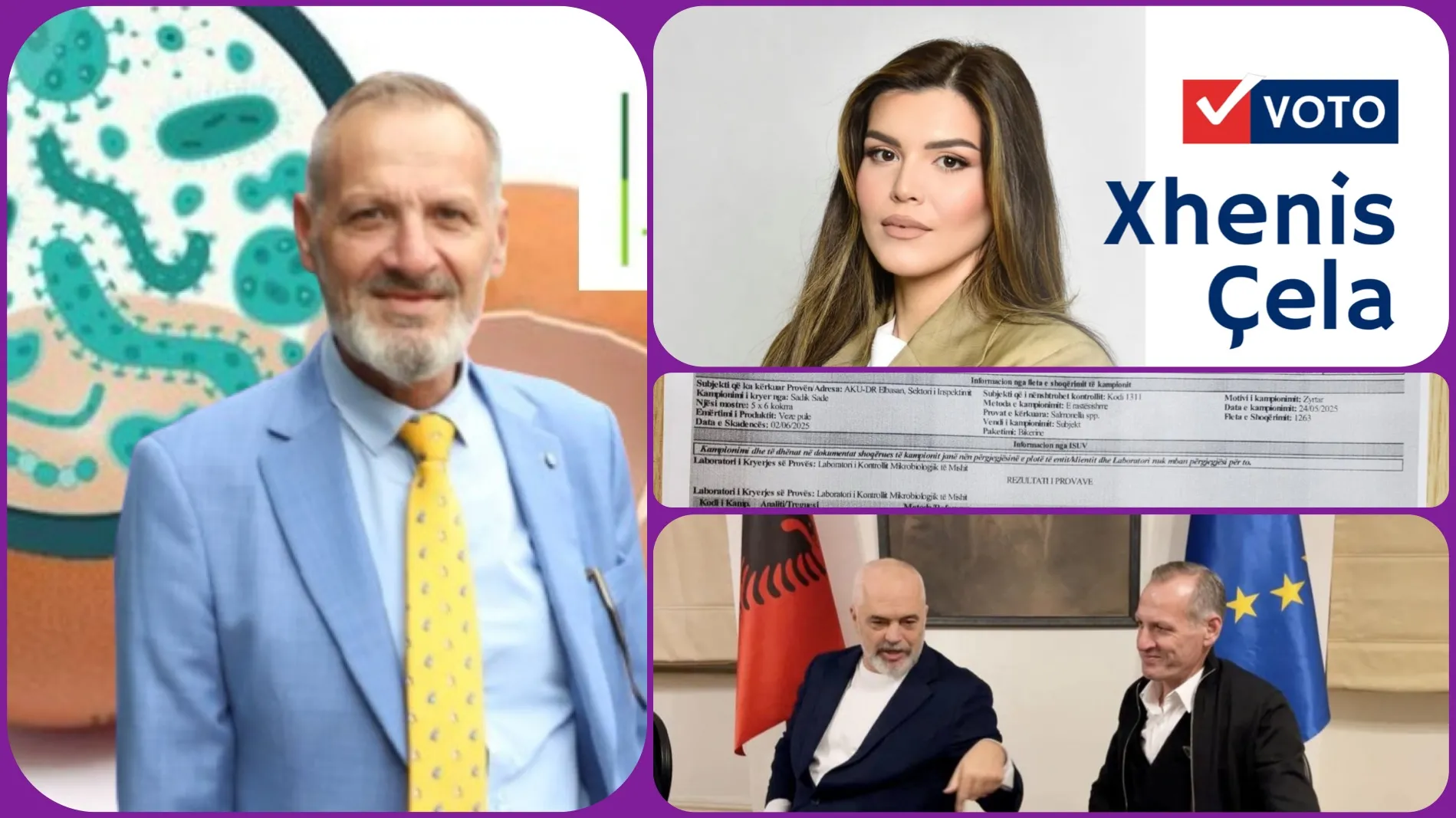 Vezët me salmonelë që helmuan femijët në Gramsh, nga kompania deputetes së re Xhenis Çela