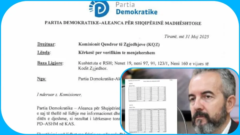 PD-ASHM kërkon hetim urgjent nga KQZ, mungojnë 130 mijë vota