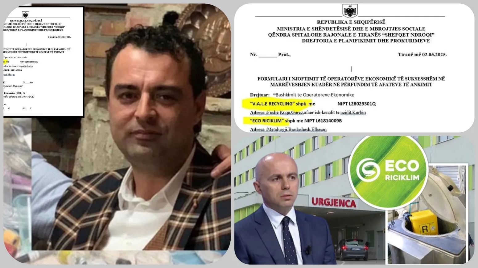 Elvis Miri nën akuzë,  fiton tendera në spitale me Allajbeun!