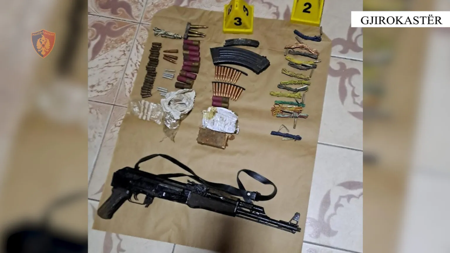 Arrestohet 18-vjeçari në Lazarat, me armë e kokainë