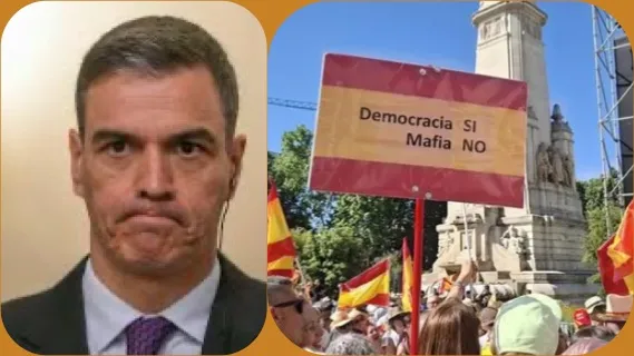 Spanjë/ Protesta masive kundër kryeministrit  Pedro Sanchez!