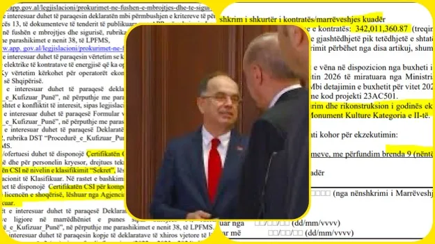 President Begaj qeraset me një tender sekret 4 MLN euro