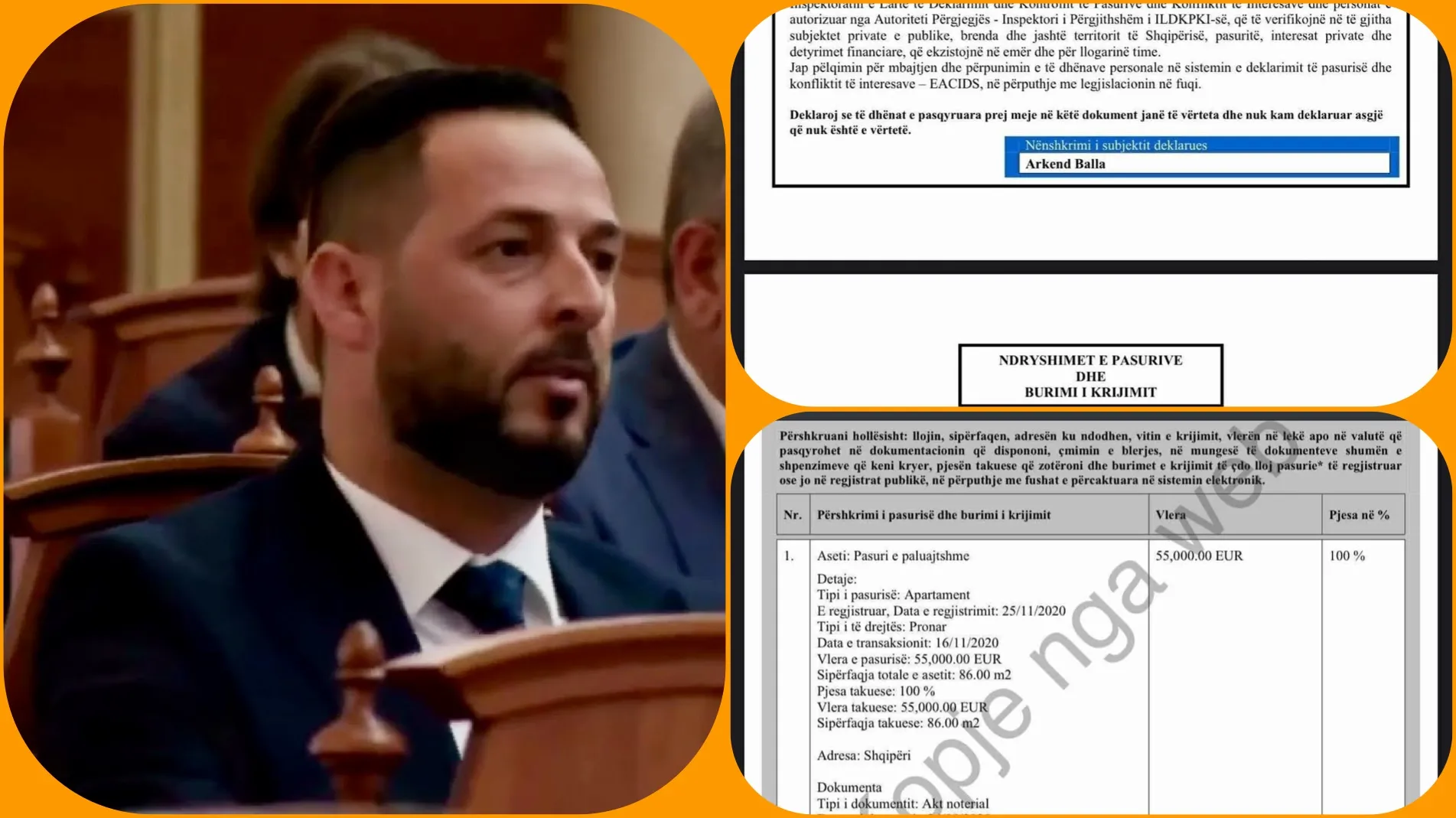Deputeti i Durrësit  Balla: 2.3 milionë euro kursime nga paga