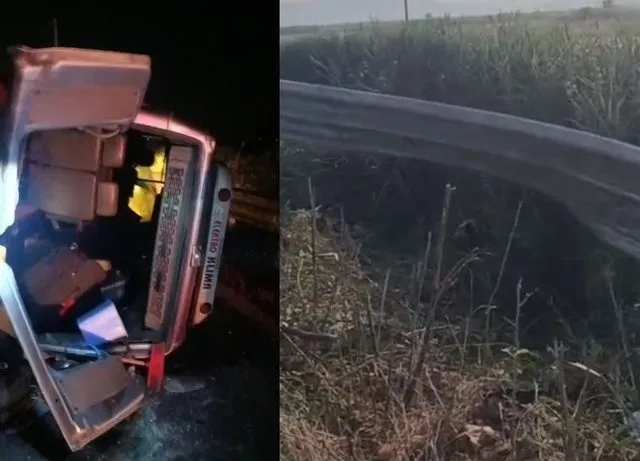 Lushnje, aksident i rëndë nga përplasja me furgonin me 11 vetë