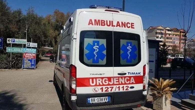 Vlorë, 35-vjeçari dërgohet në Spitalin e Traumës nga vetëplagosja