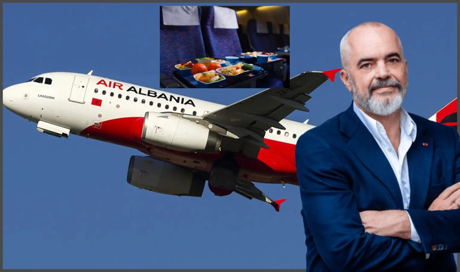 ‘Air Albania’ nuk paguan 5 mln euro ushqim pasagjerësh