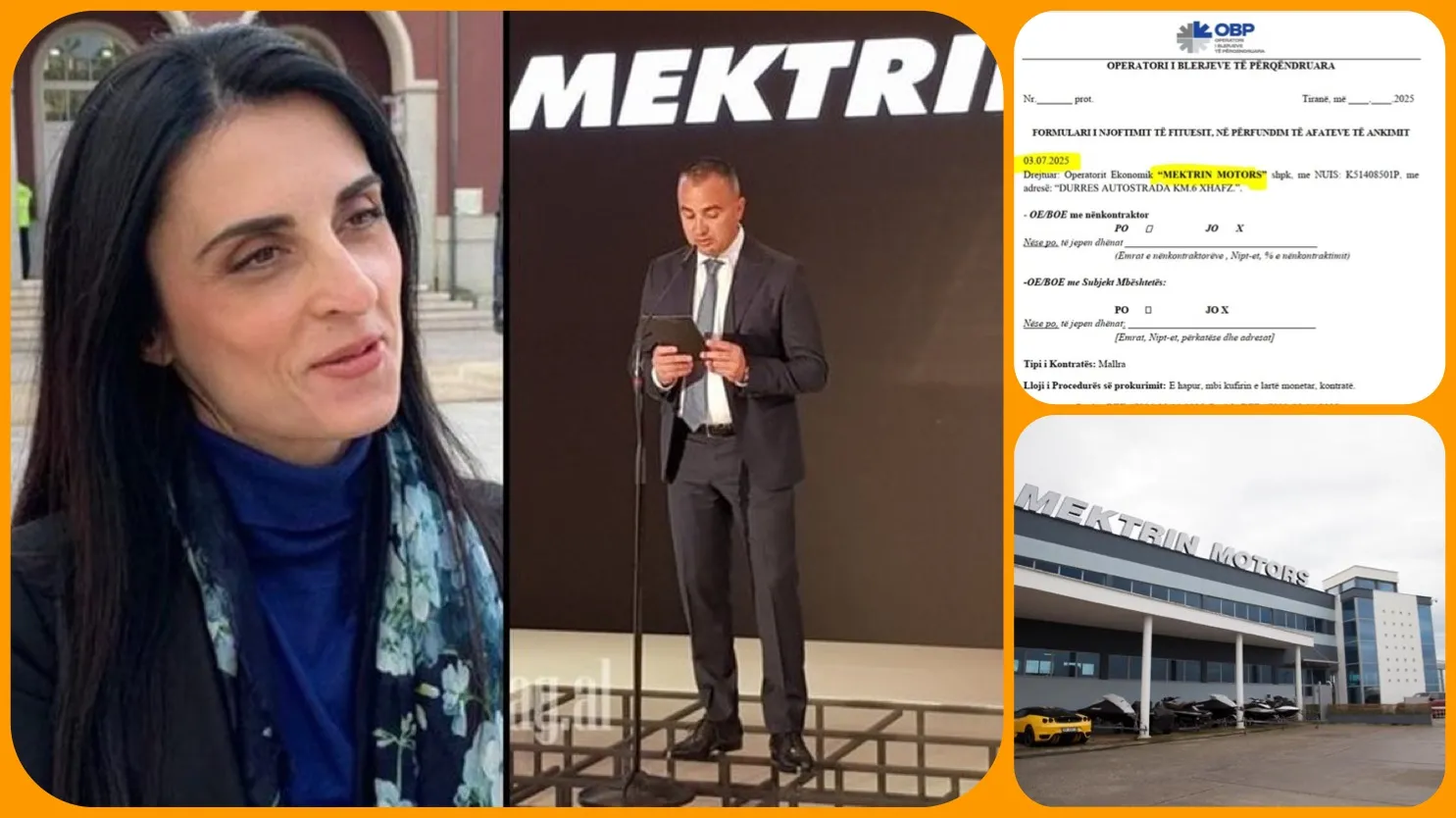 ‘Mektrin Motors’ e kunatit të Emeriona Sakos përlan çdo tender