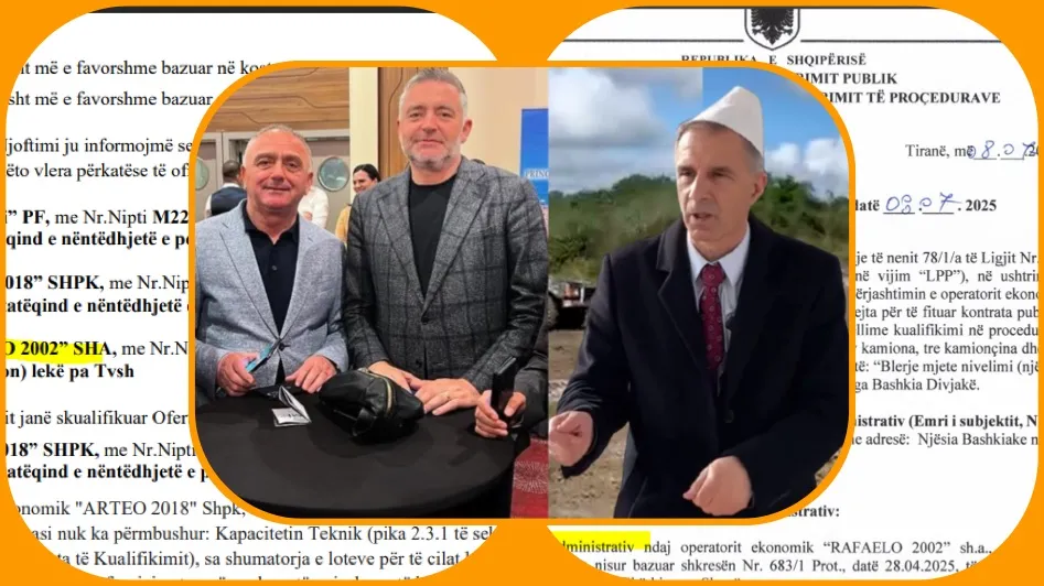 Gjinaj përjashtohet nga tenderat,  mashtroi  Gorrean e Divjakës