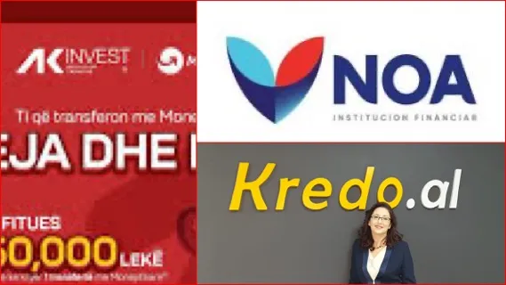 Rriten institucionet jobanka NOA, Kredo Finance dhe AK Invest