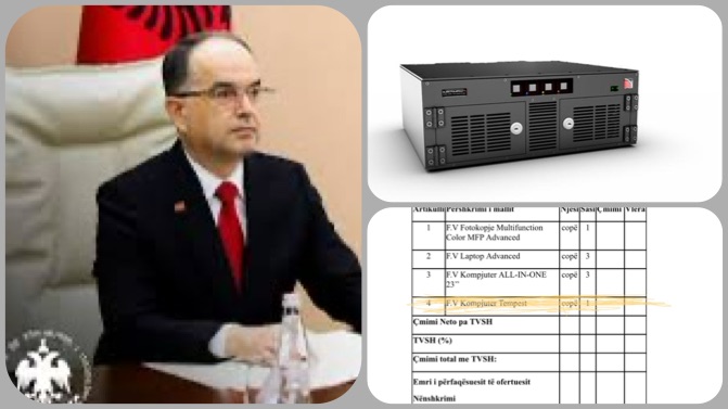 President Bajrami tender 25.000 € për PC ‘të blinduar’