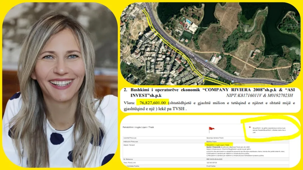 Kush po i vjedh 13 MLN€  për rrugën e “Liqenit të Thatë”?
