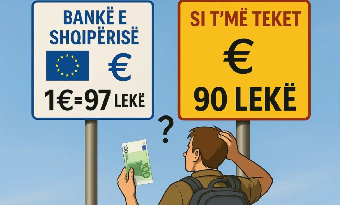 Kursi i “rrjepjes” mirëpret Turistët me 7 Lekë më pak për çdo Euro.