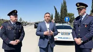 Eskorta e Ministrit të Brendshëm aksident në Prrenjas