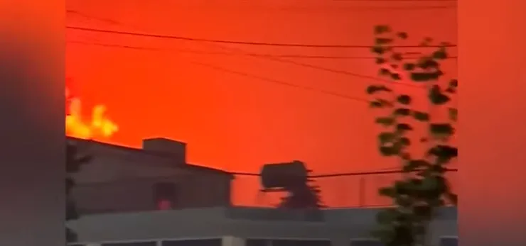 Video/ Situatë dramatike në Delvinë, zjarri kafshon babesat