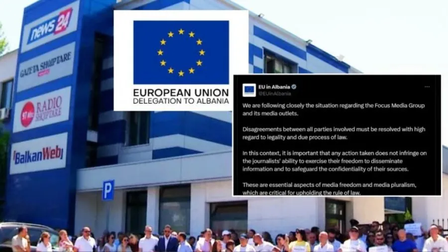 Reagimi i BE për News 24: Të mos cenohet puna e gazetarëve