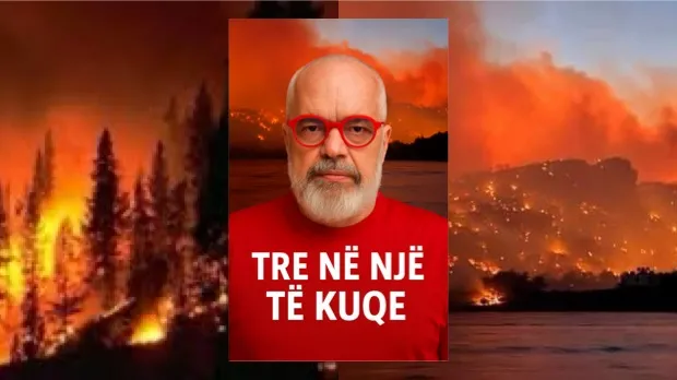 Rama filozofon, Shqipëria digjet