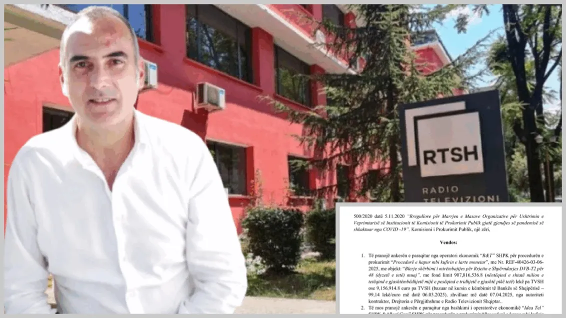 RTSH i anulon tenderin Renis Tërshanës se Credins