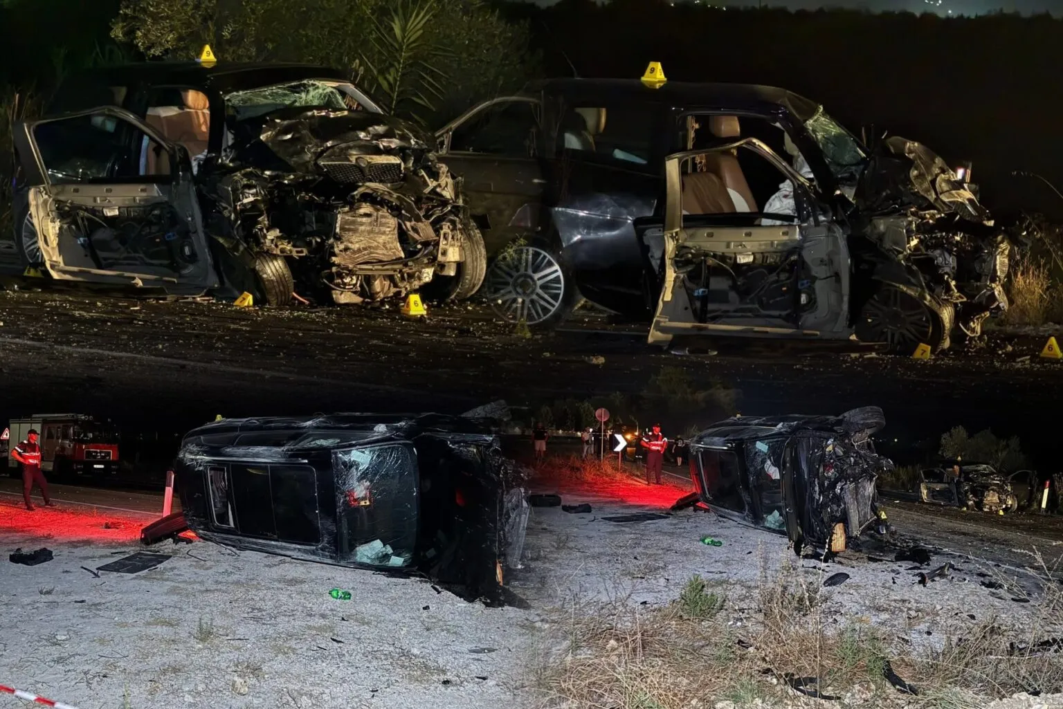 Dalin pamjet e aksidentit ku humbën jetën 2 motrat në Sarandë
