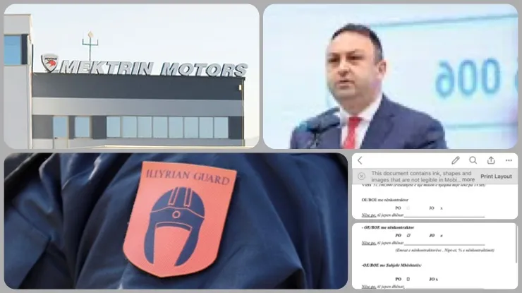 Mektrin Motors fiton tenderin 1.5 mln euro për SUV-të e Illyrian Guard