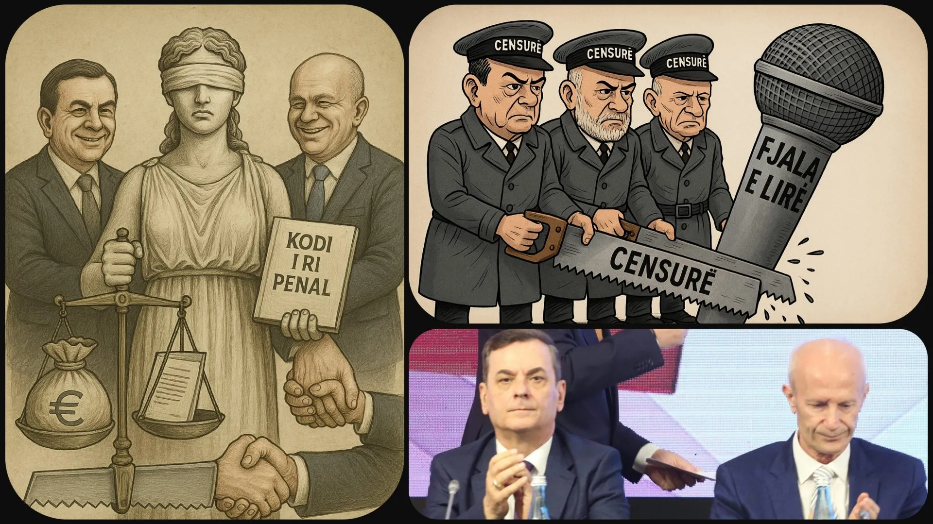 Kodi i Ri Penal: Satira dënohet me burg, mediat me mbyllje