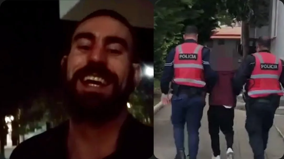 Theu me gurë xhamat e bashkisë dhe postoi në internet, arrestohet