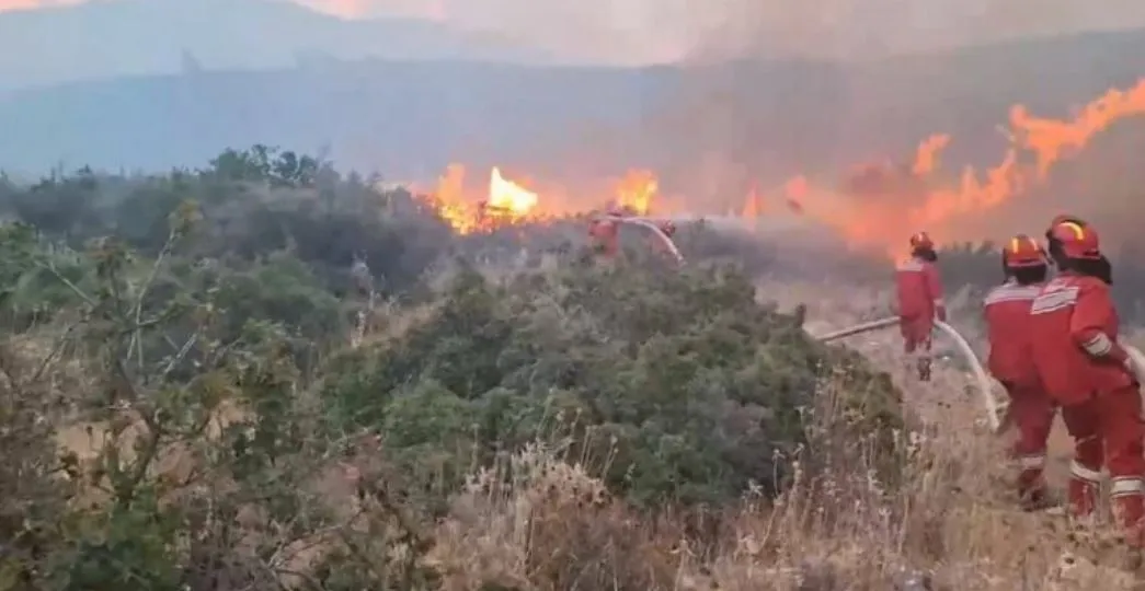 Tjetër vatër zjarri në malin e Skërficës në Delvinë