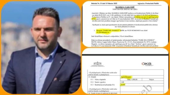 DOKUMENTI SKANDALOZ/ Oltion Çaçi bën ankand fiktiv