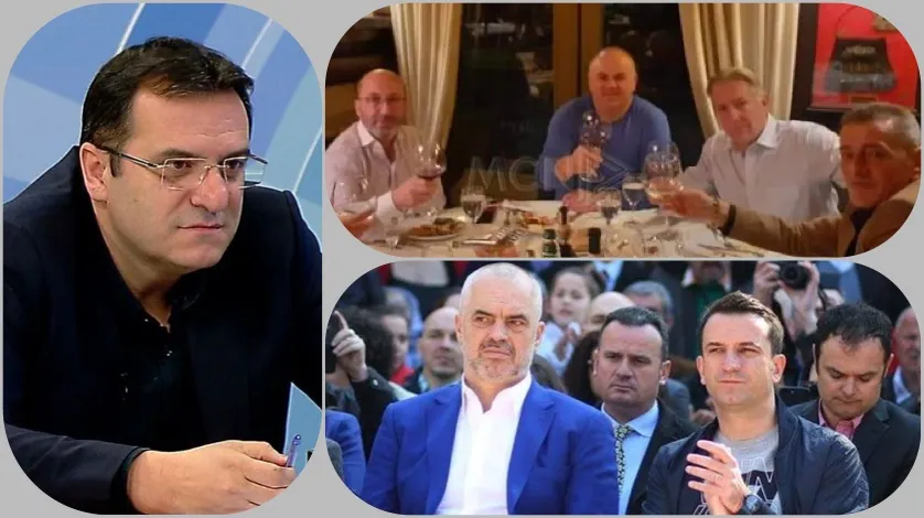 Veliaj e Byberi “shokët” e Charles, rakia dhe Rama