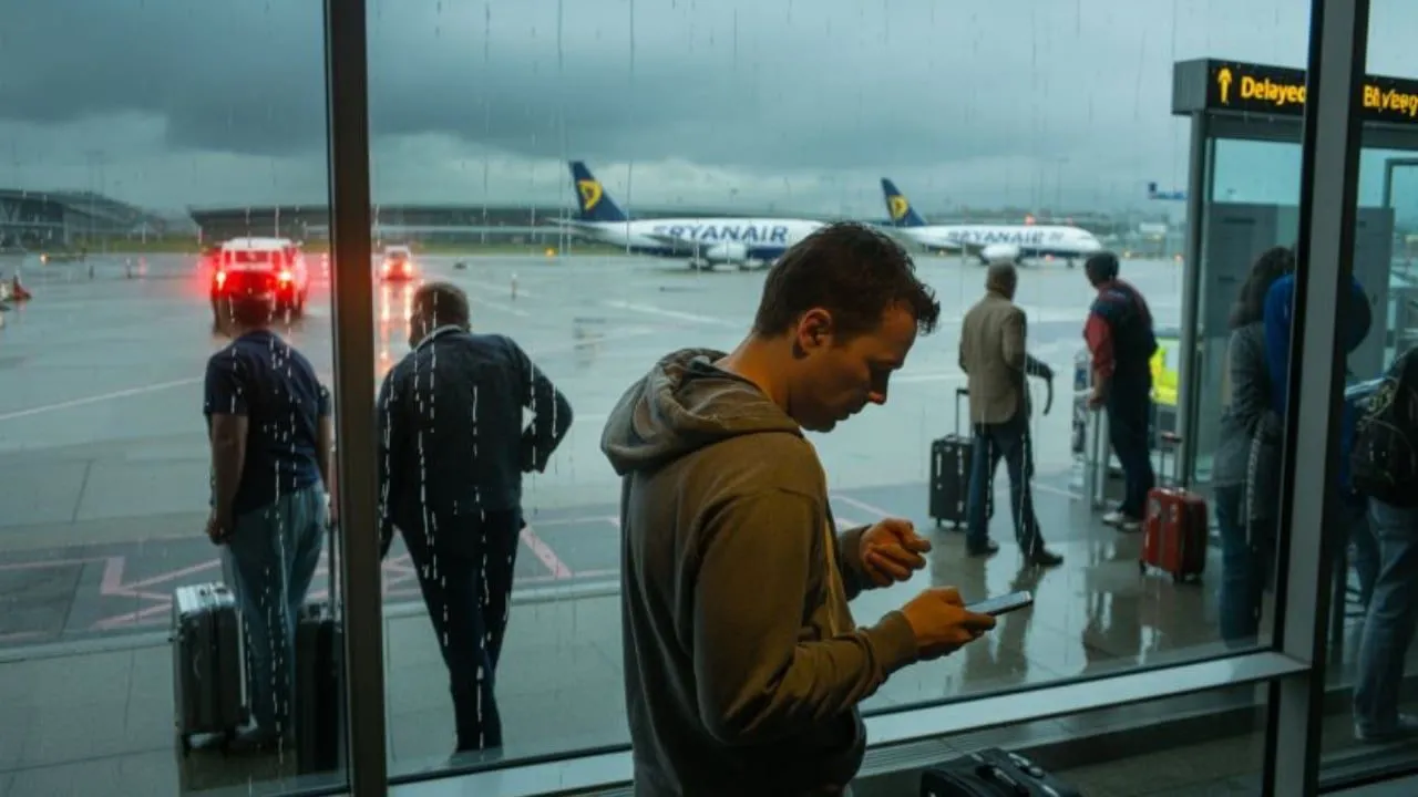 Zjarri në aeroportin e Londrës shkakton vonesa për fluturimet drejt Tiranës dhe Prishtinës