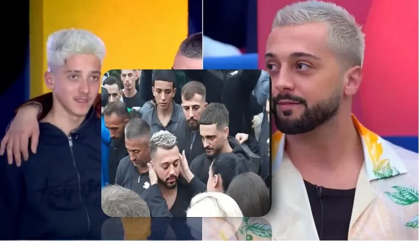 Egli Tako shpërthen në lot në krahët e Gjestit (FOTO+VIDEO)