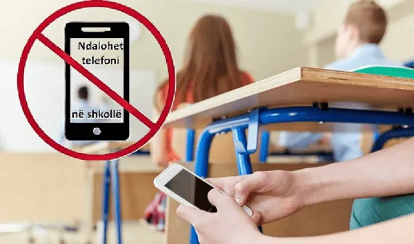 Hyn në fuqi udhëzimi që ndalon përdorimin e telefonave në shkolla