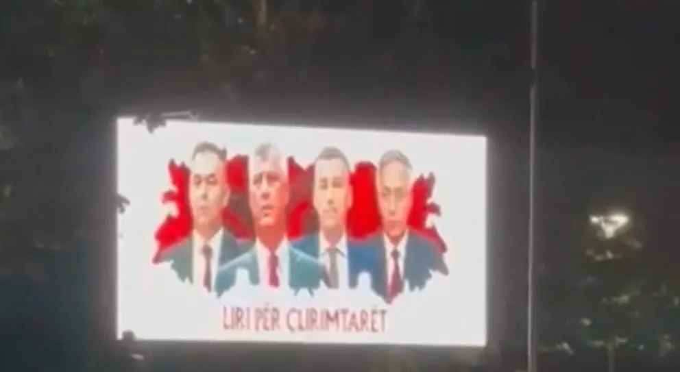 Ç’po ndodh? Rrugët e Tiranës mbushen me postera të ish-drejtuesve të UÇK