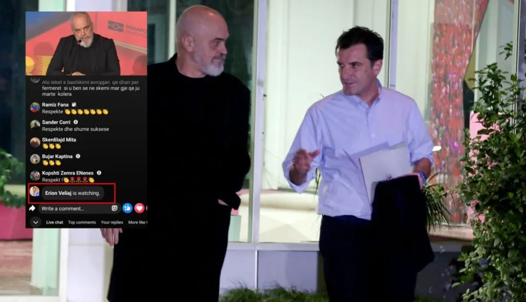 A e ndoqi ‘live’ nga qelia ‘fundin’ e tij politik Erion Veliaj?