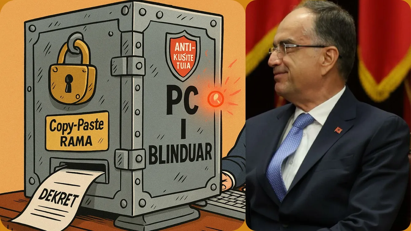 President Bajrami vë në punë  kompjuterët e  “blinduar”