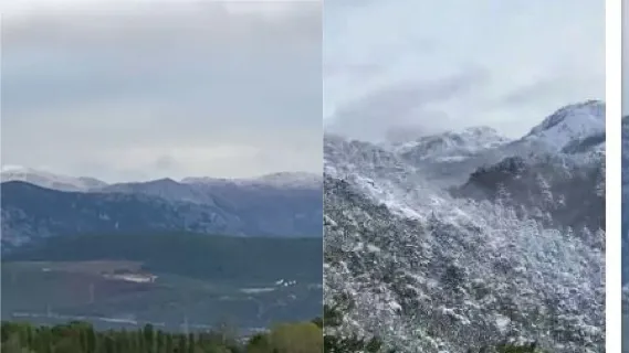 Malësia e Krujës zgjohet nën petkun e bardhë të dëborës