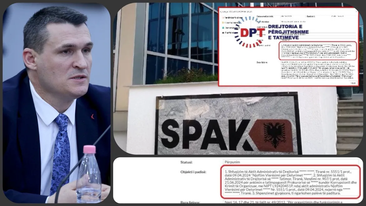Tatimet gjobisin SPAK-un: “Nuk ka shlyer detyrimet”