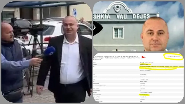 Kristian Shkreli e ka kthyer bashkinë e Vaut të Dejës bankomat
