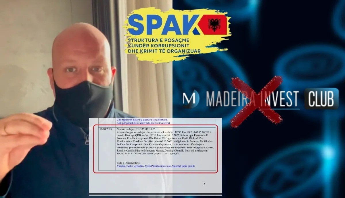 “Madeira Club”/ Mashtrim 300 mln euro me kripto