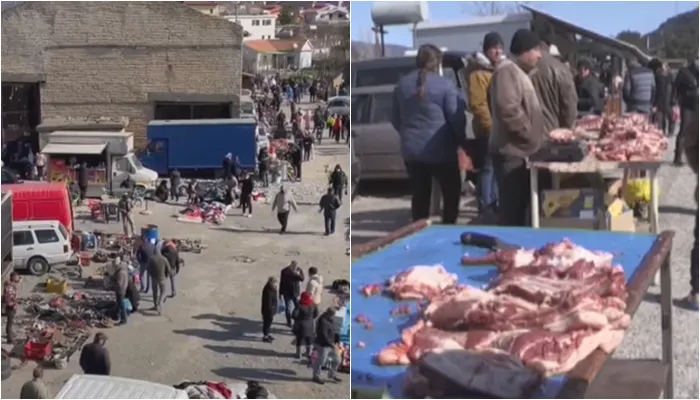 Miza, grerëza dhe mish, ‘menuja’ speciale që ofron Tregu i Milotit